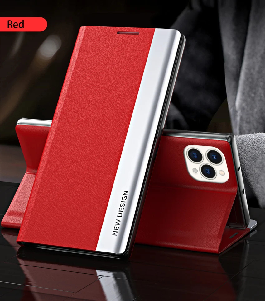 Flip style side display phone case for Samsung