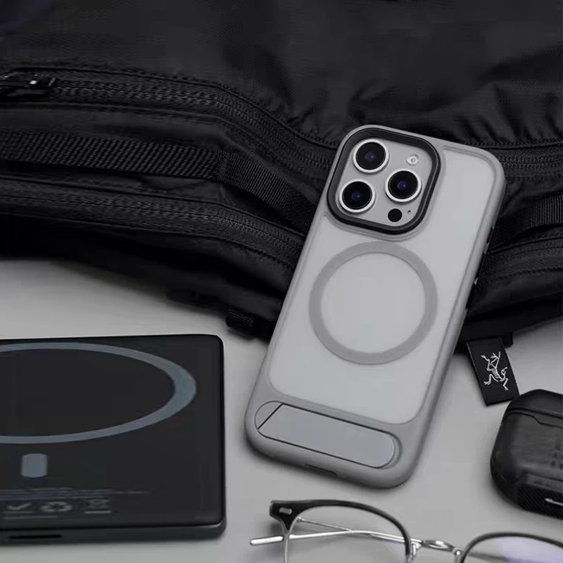 Invisible Folding Stand for Magsafe Magnetic Case For iPhone