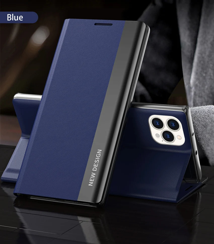 Flip style side display phone case for Samsung