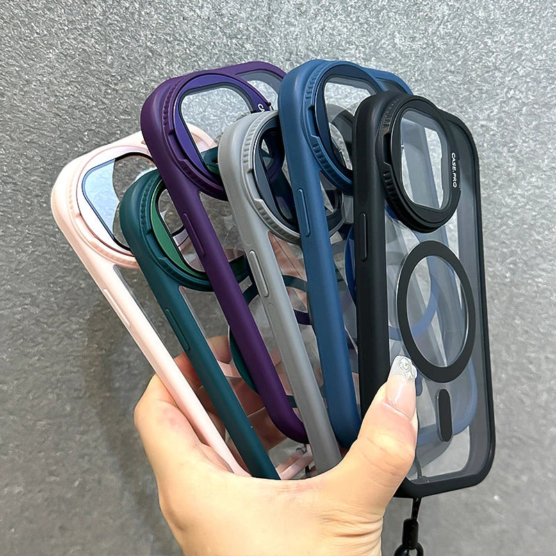 TPU Border Case Cover Wireless Charing Case For iPhone