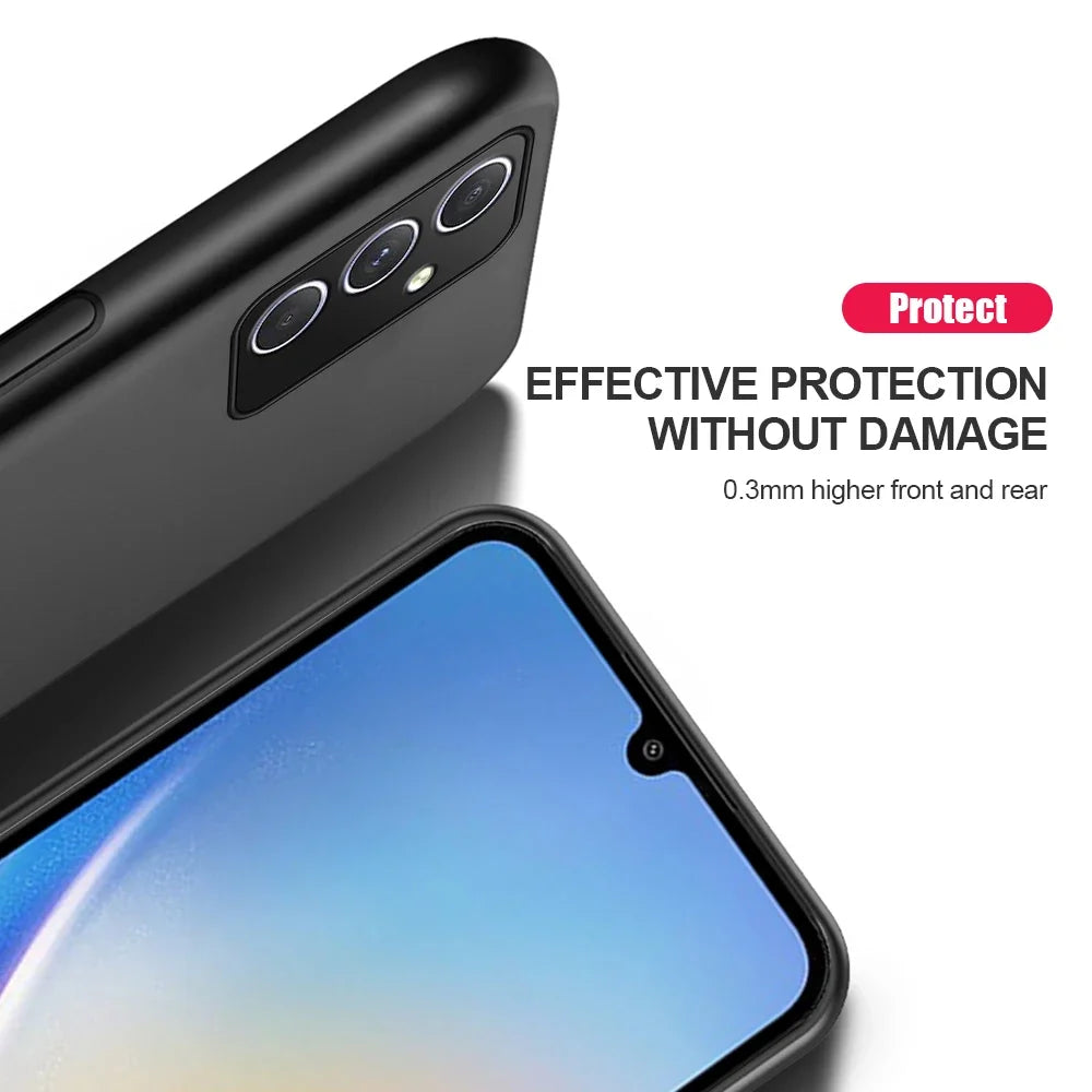 Fashionable business anti slip magnetic bracket phone case suitable for Samsung