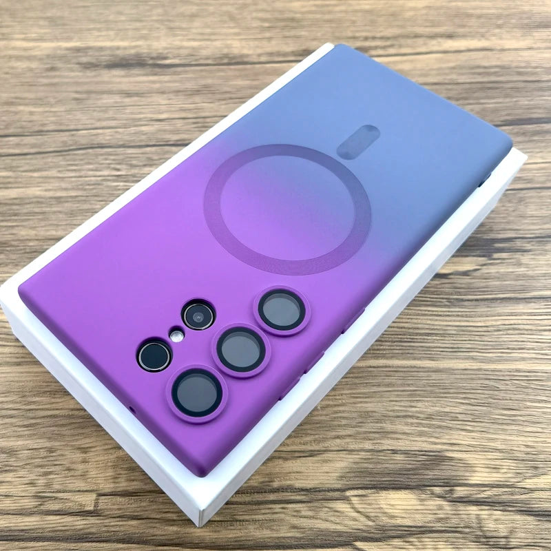 Gradient Silicone Case For Samsung