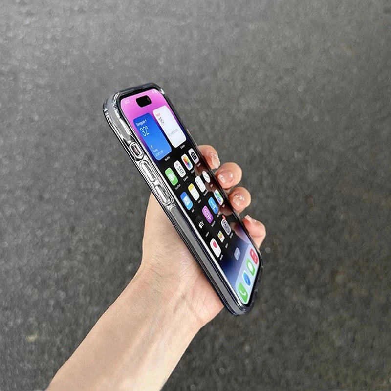 Luxury Ice Blue Rose Electroplate Silver IMD Case For iPhone