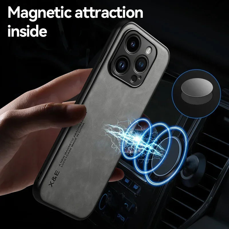 Luxury Leather Case For iPhone
