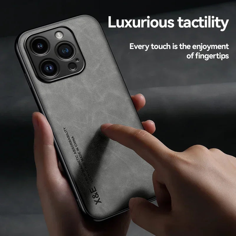 Luxury Leather Case For iPhone