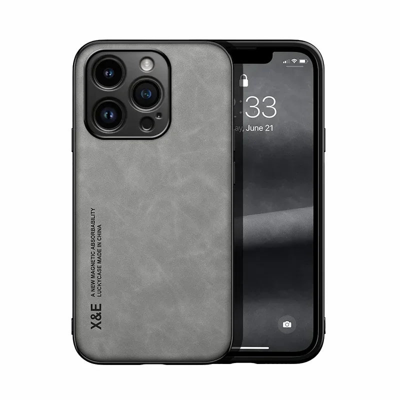 Luxury Leather Case For iPhone