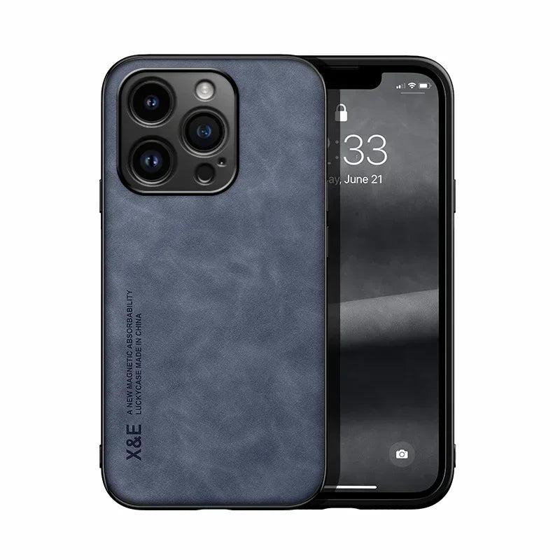 Luxury Leather Case For iPhone