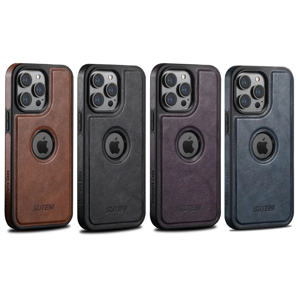 Luxury PU Leather Phone Case For iPhone