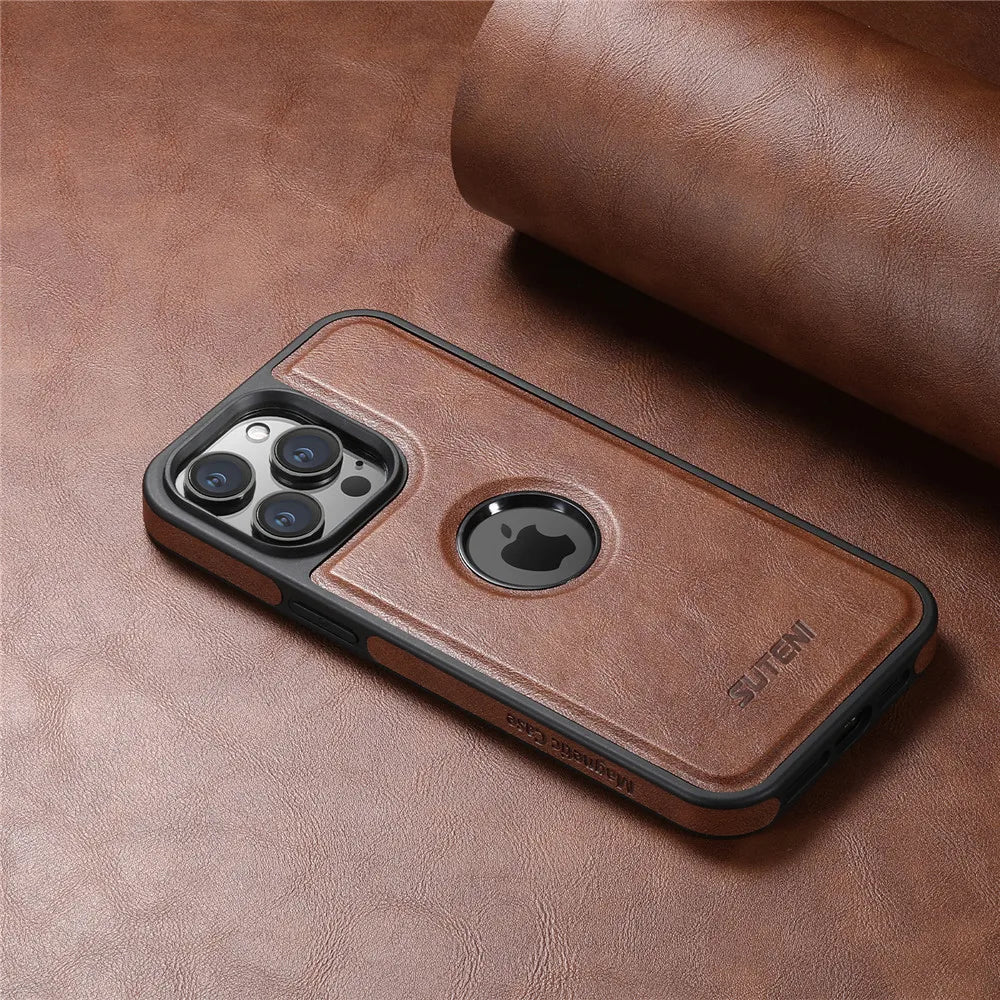 Luxury PU Leather Phone Case For iPhone