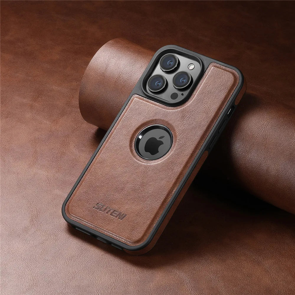 Luxury PU Leather Phone Case For iPhone