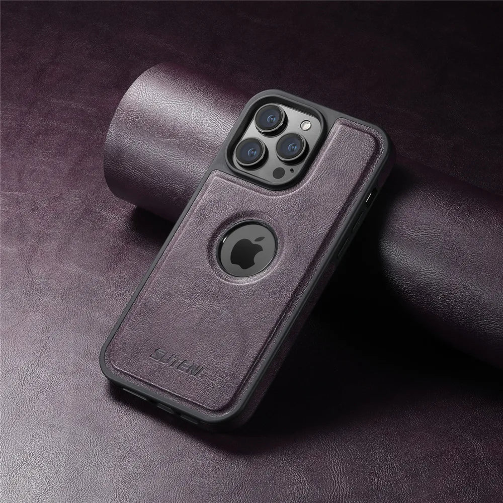 Luxury PU Leather Phone Case For iPhone