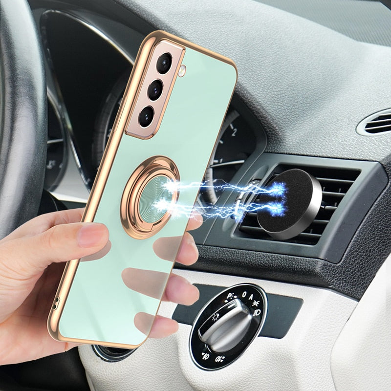 📱 Luxury Plating Soft Case For Samsung Galaxy