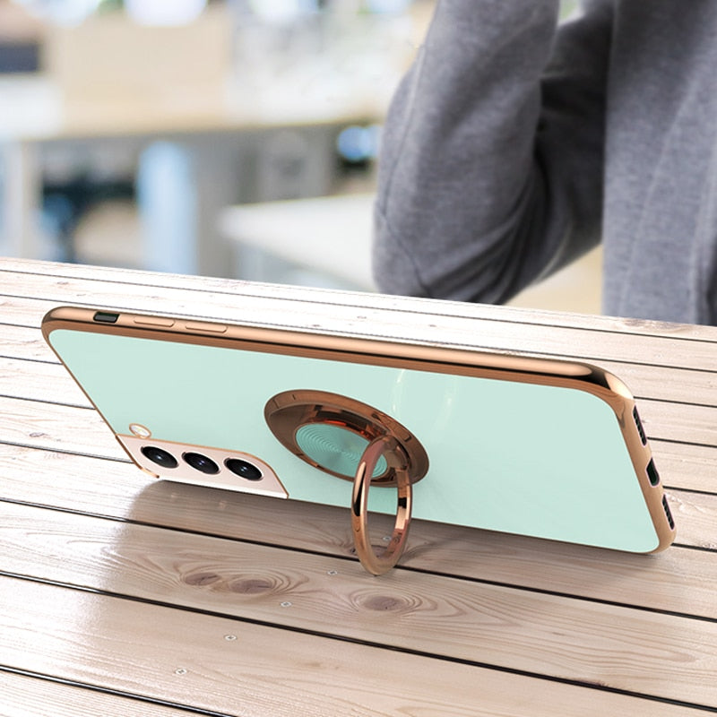 📱 Luxury Plating Soft Case For Samsung Galaxy