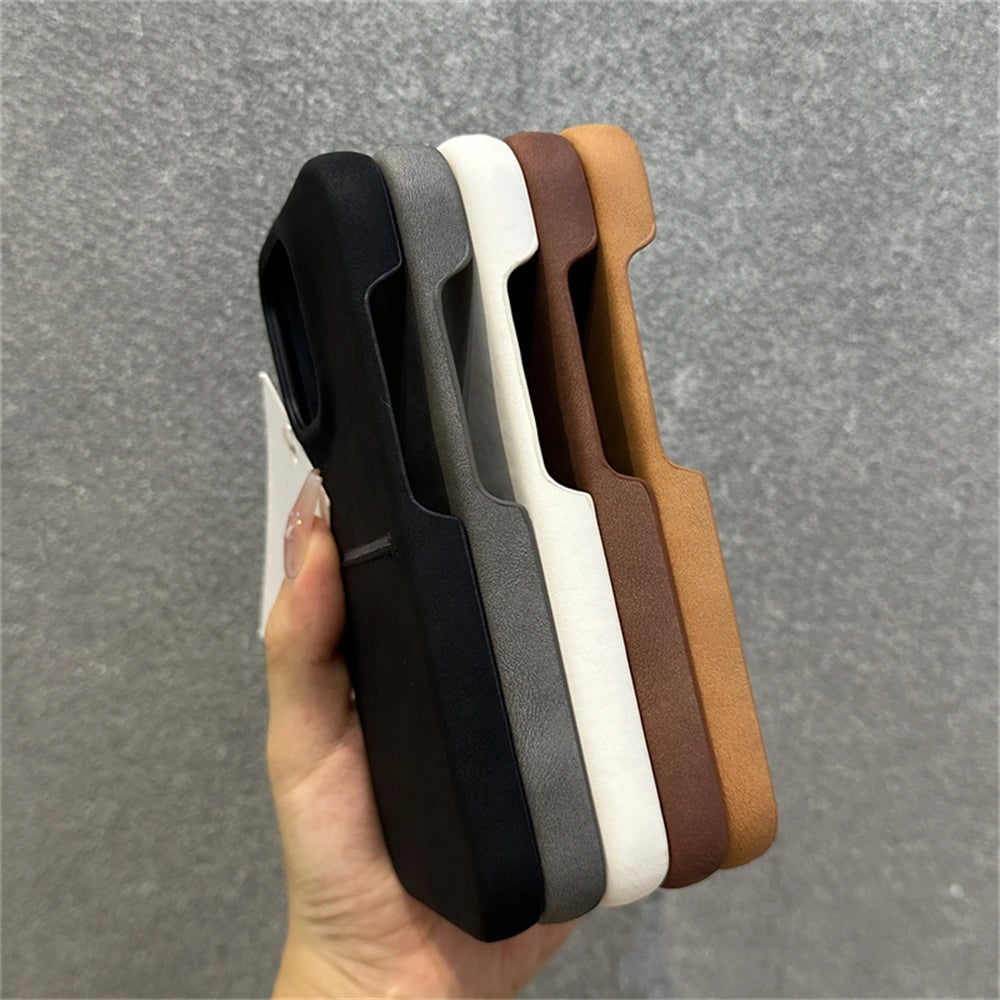 Wallet Wrist Strap Rope Holder Case For iPhone
