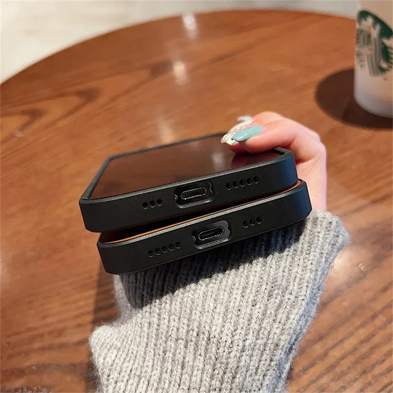 Luxury Magnetic  Leather Phone Case For iPhone