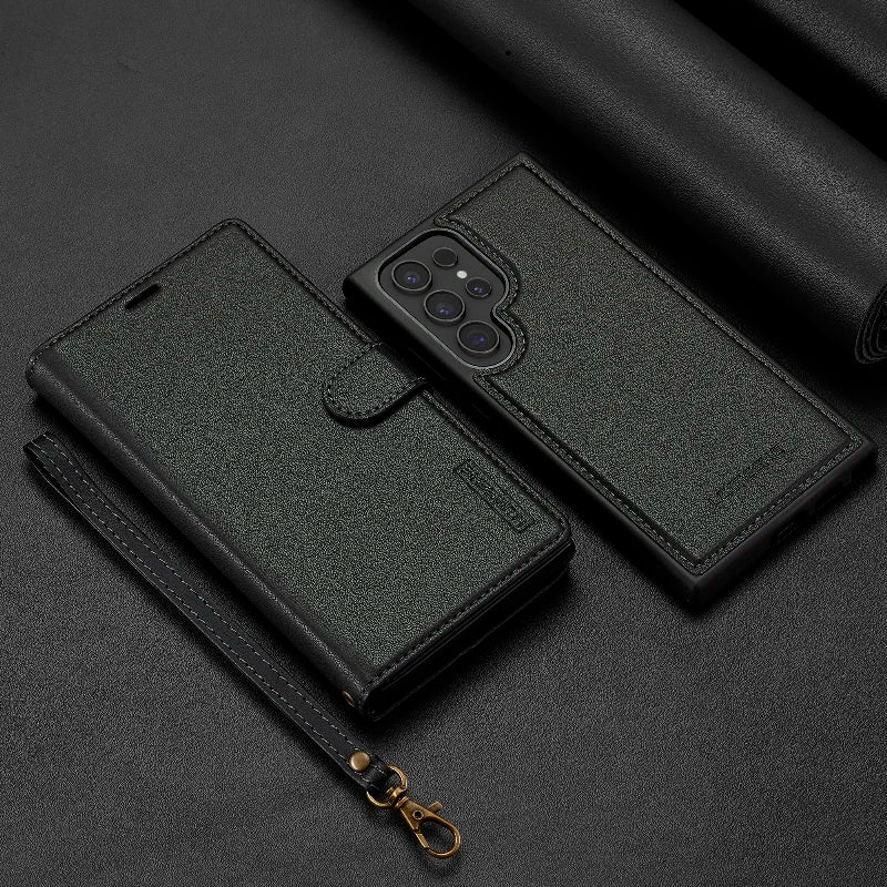 Magnetic Removable 2 In 1 Flip Phone Cover For Samsung