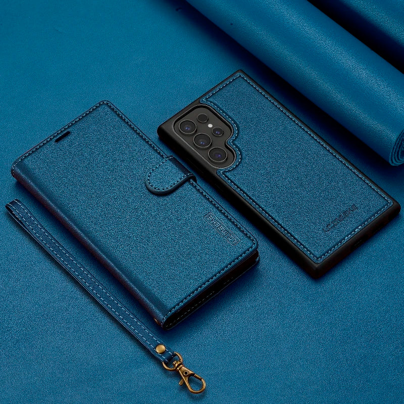 Magnetic Removable 2 In 1 Flip Phone Cover For Samsung