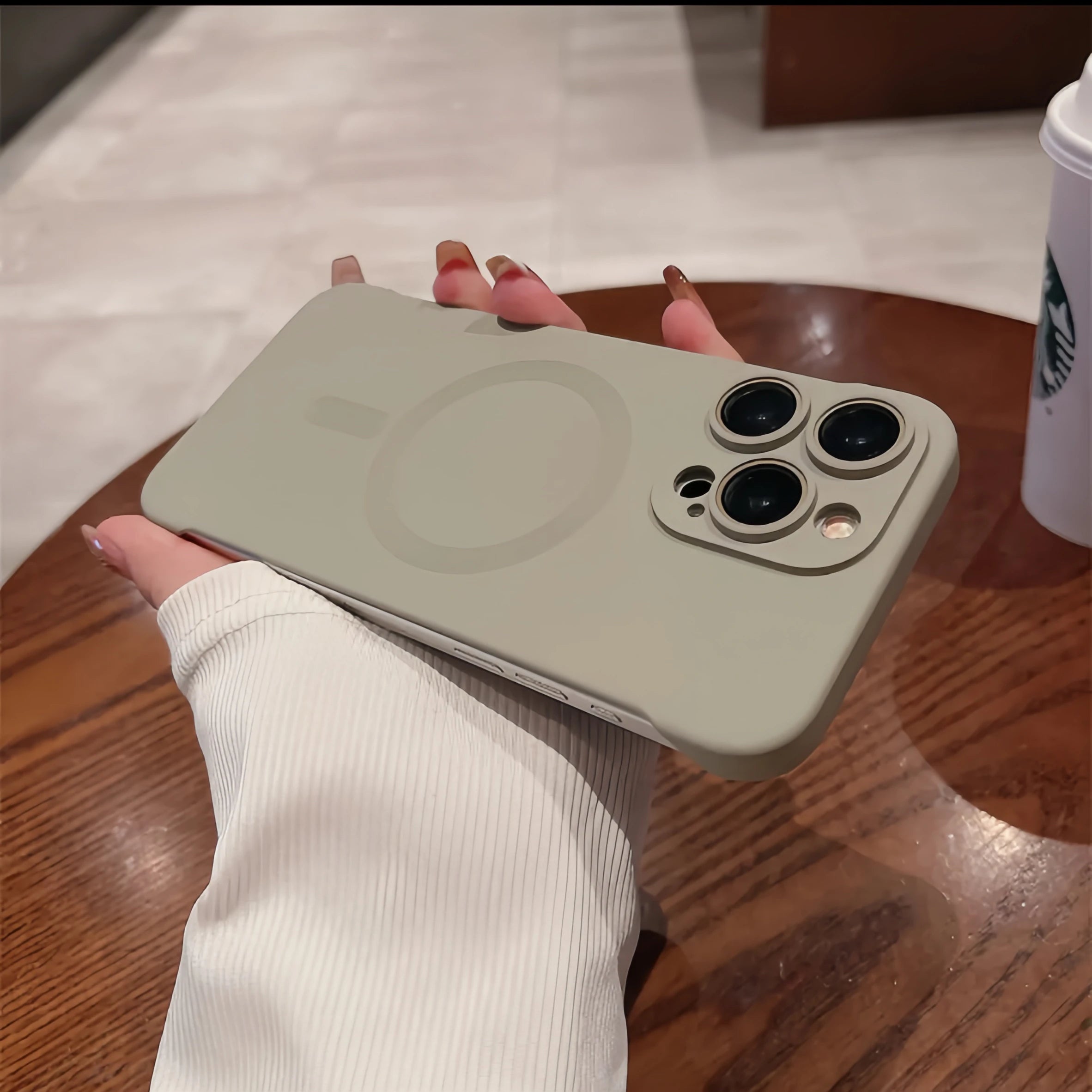 Luxury Ultra-Thin Frameless Matte Hard PC Case For iPhone