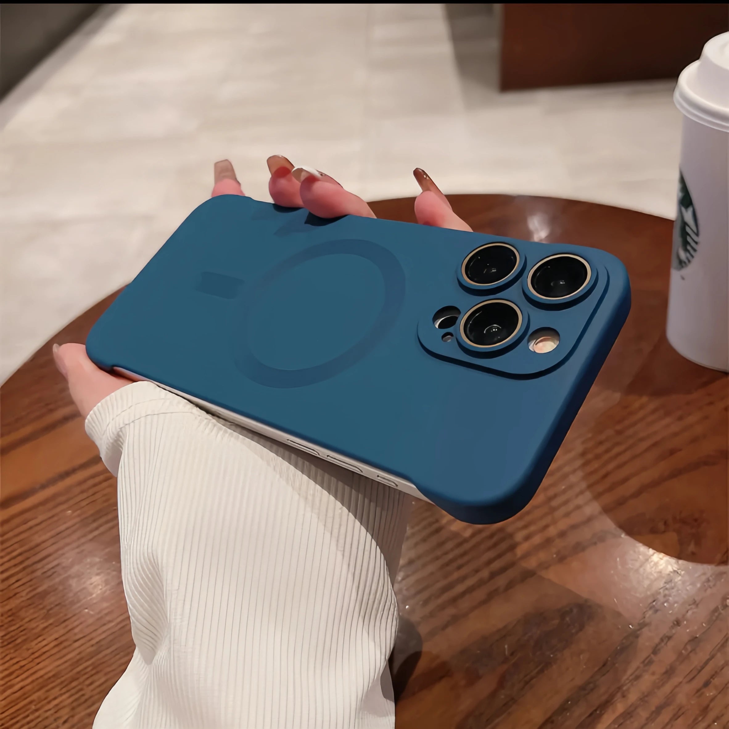 Luxury Ultra-Thin Frameless Matte Hard PC Case For iPhone