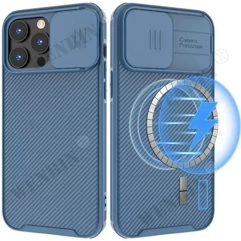 Magsafe Magnetic Wireless Charging Soft Silicone Case For iPhone