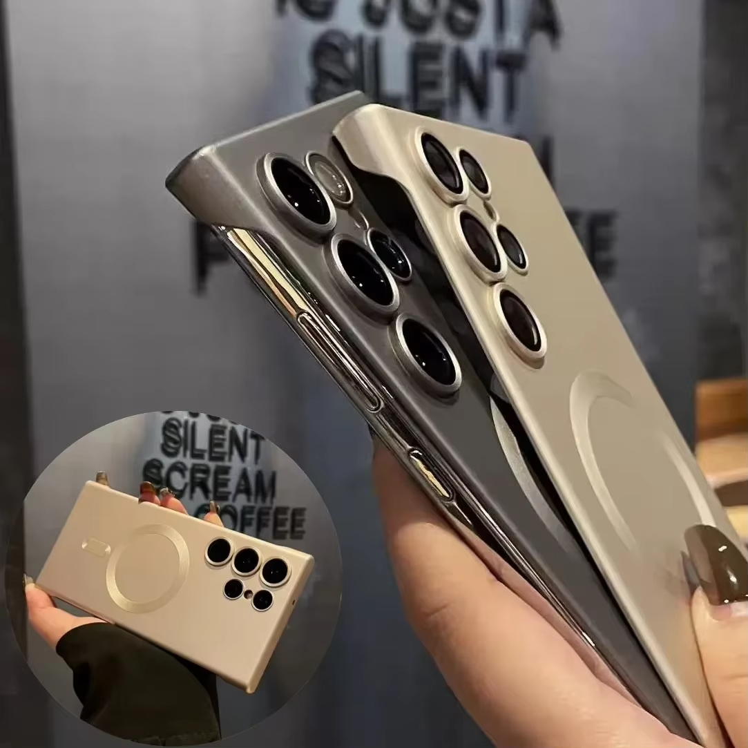 Ultra Thin Borderless Case For Samsung S Ultra Wireless Charging