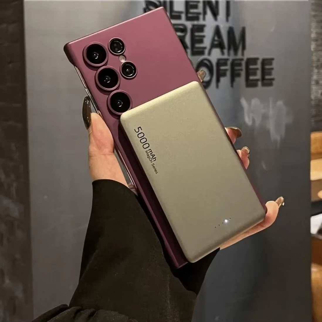 Ultra Thin Borderless Case For Samsung S Ultra Wireless Charging