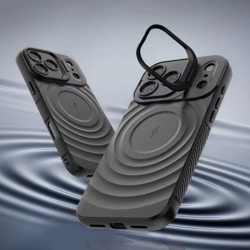 Fold Lens Stand Ripple For Magsafe Case for iPhone