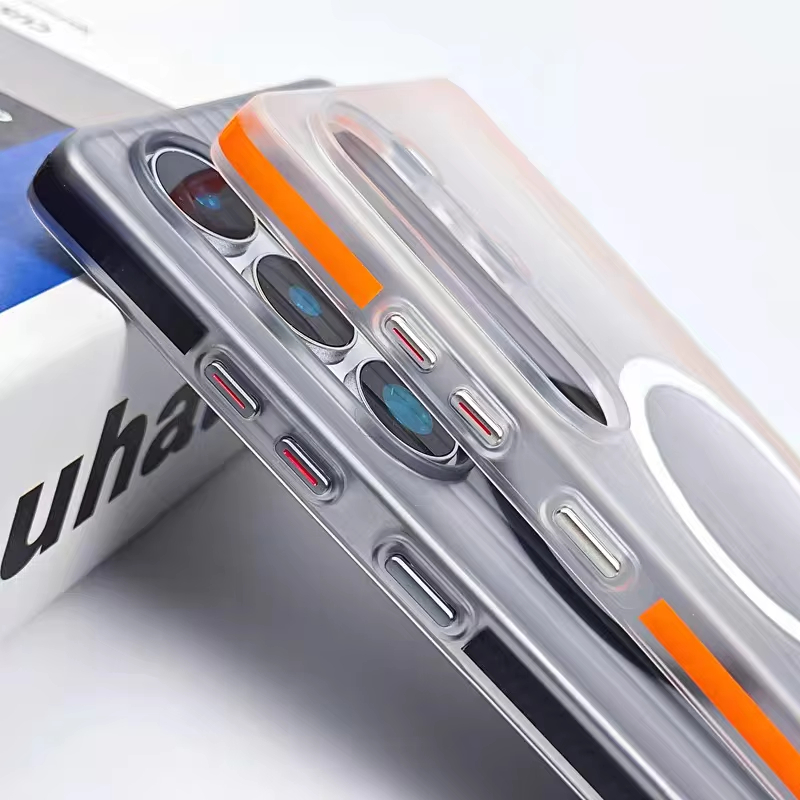 Corrugated Bumper For Magsafe Magnetic Case For Samsung