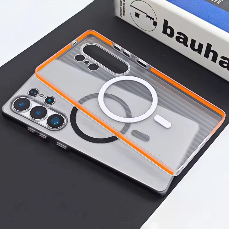 Corrugated Bumper For Magsafe Magnetic Case For Samsung