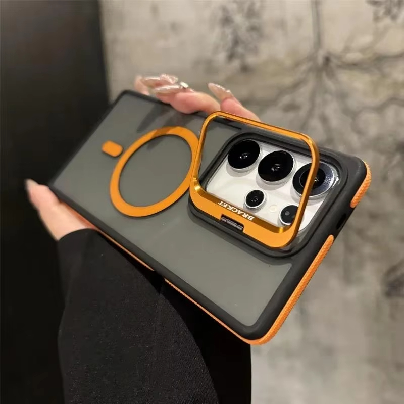 Luxury Clear Magnetic Shockproof Phone Case For Samsung