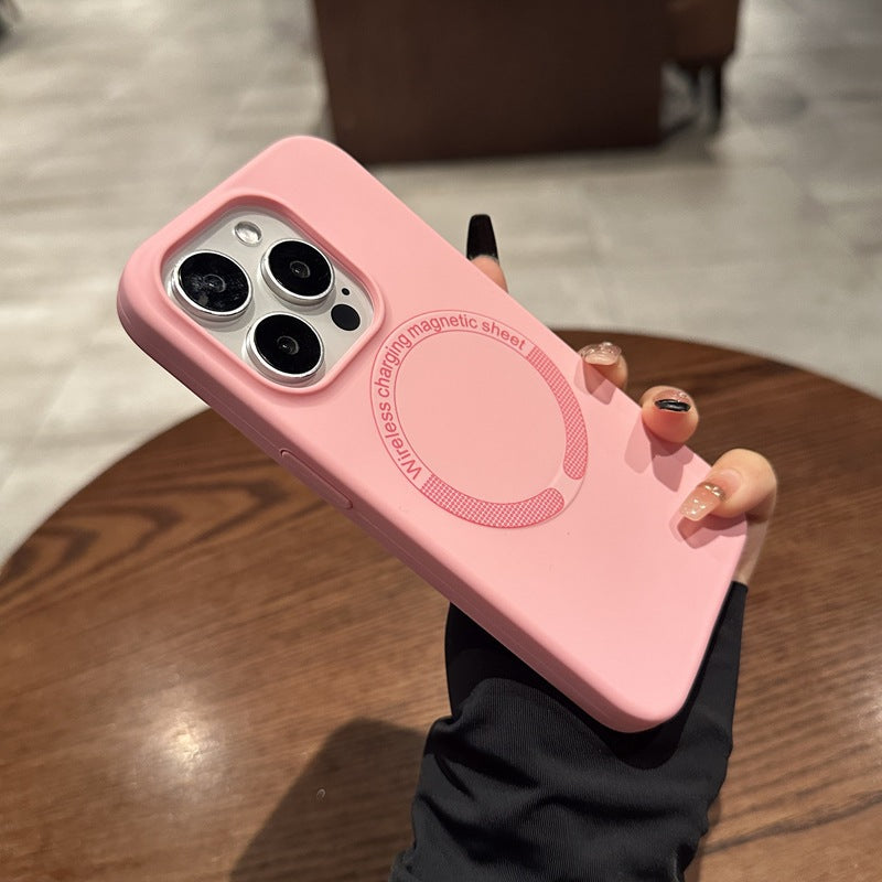 Premium liquid silicone phone case for iPhone