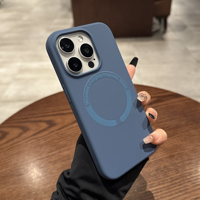 Premium liquid silicone phone case for iPhone