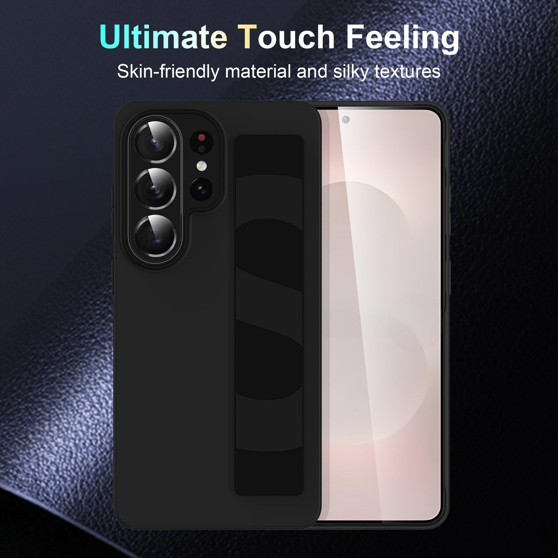 Silicone wristband phone case for Samsung