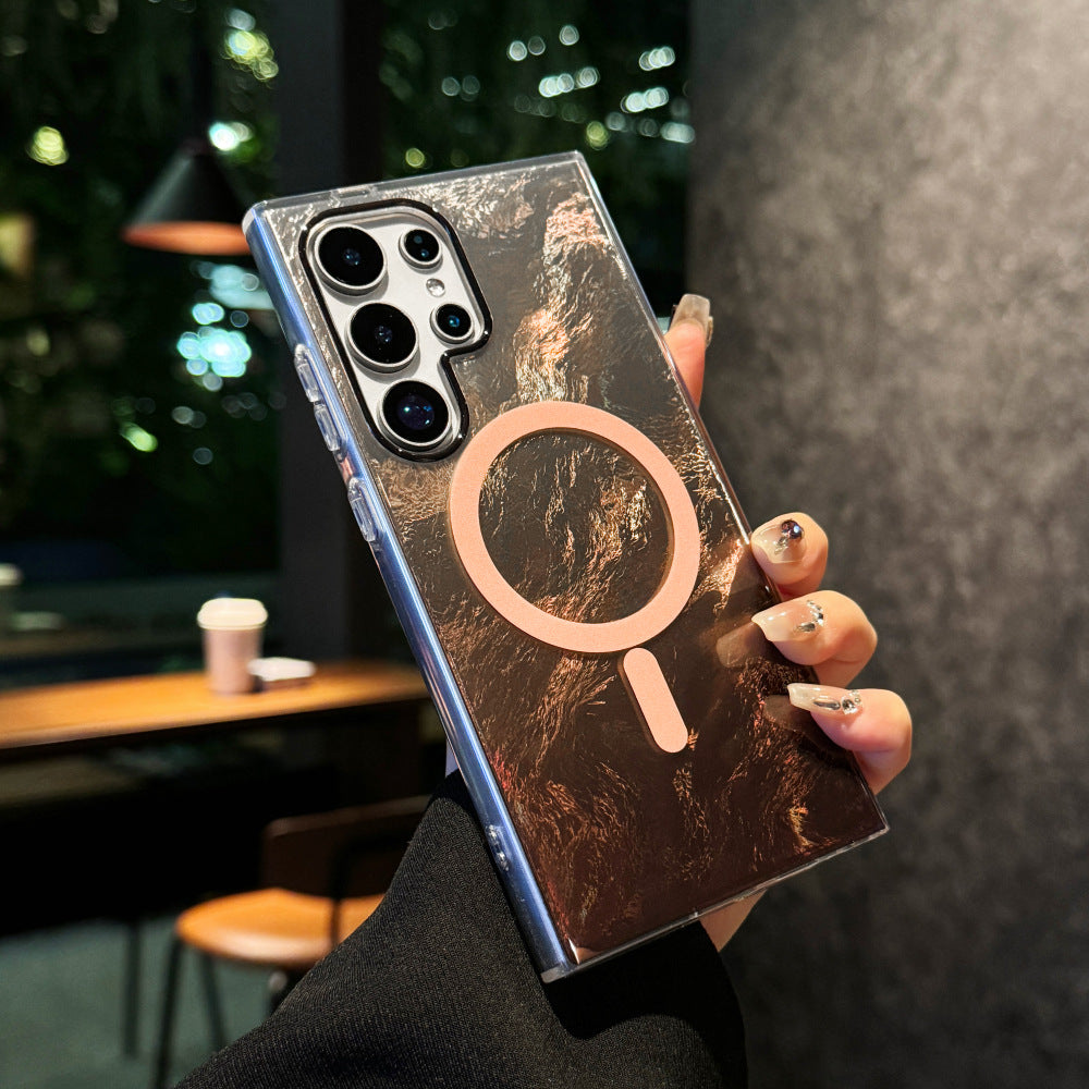 Glacier pattern colorful phone case suitable for Samsung