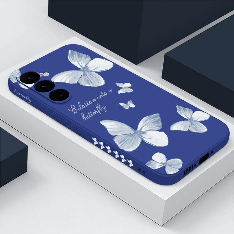 Graffiti painted butterfly phone case for Samsung