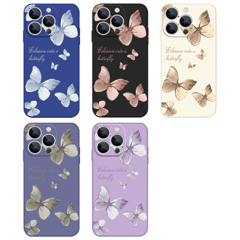 Colorful Butterfly Phone Case for iPhone