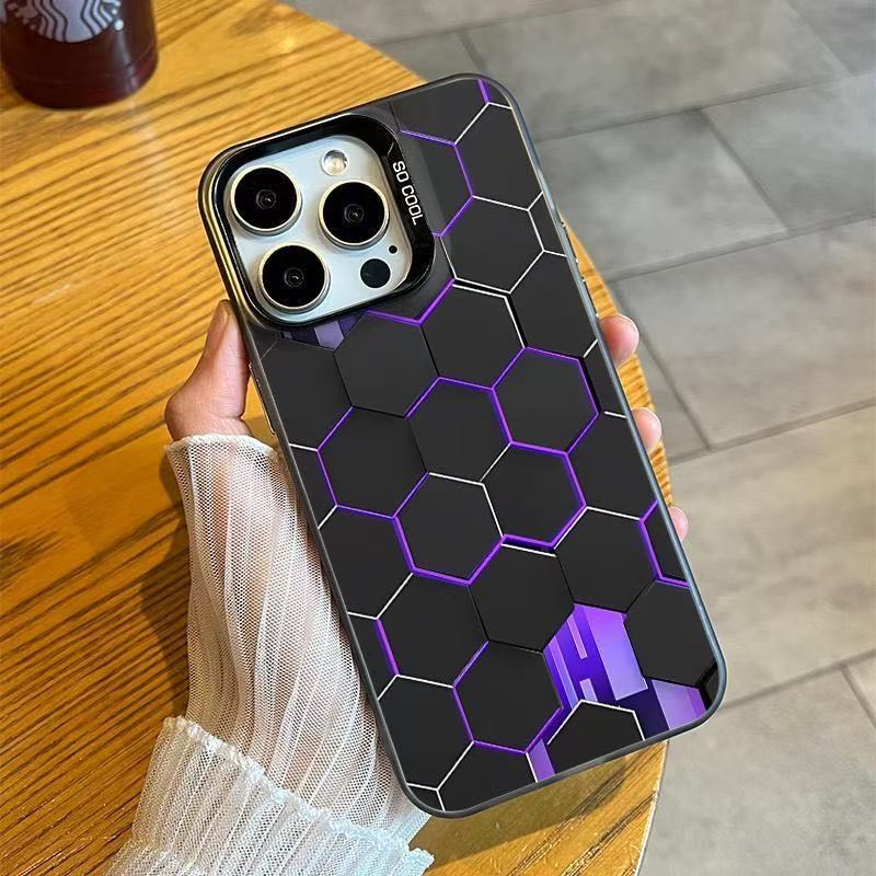 New Cool Honeycomb Pattern Phone Case for iPhone