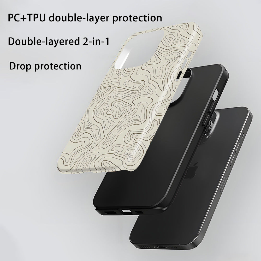 Magsafe Abstract Line Film Phone Case for iPhone