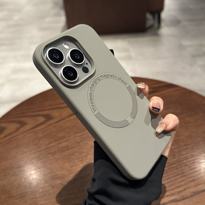 Premium liquid silicone phone case for iPhone