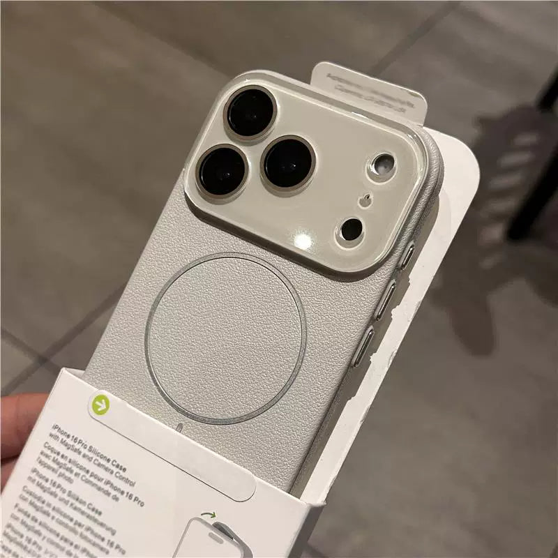 New Premium Magnetic Leather Lychee Texture Phone Case for iPhone