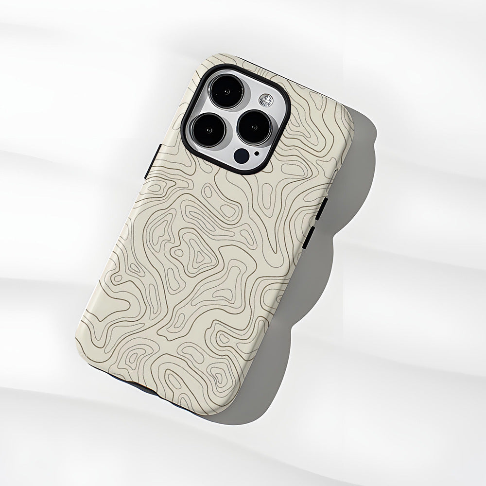 Magsafe Abstract Line Film Phone Case for iPhone