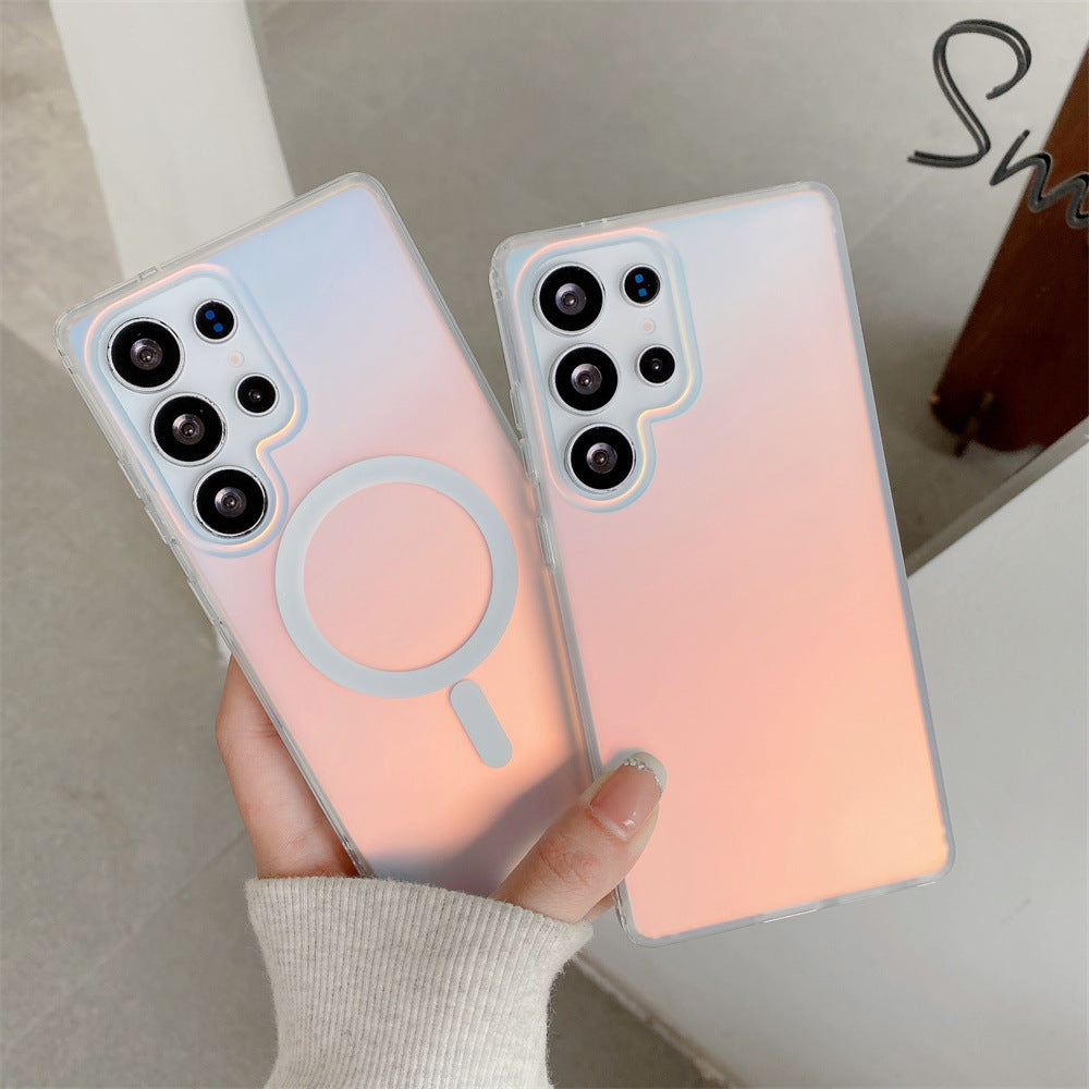 Magnetic color-changing phone case for Samsung