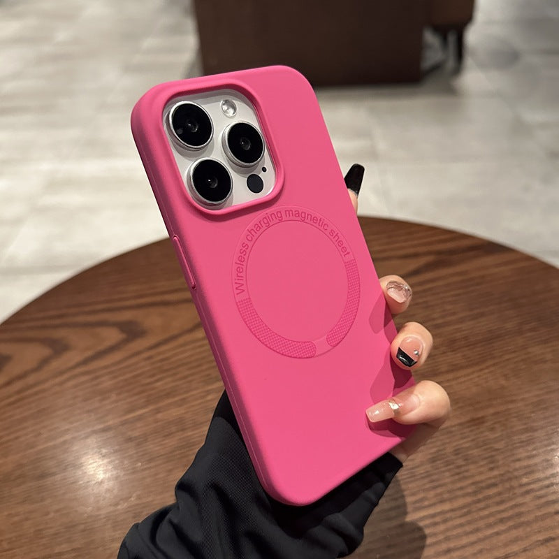 Premium liquid silicone phone case for iPhone