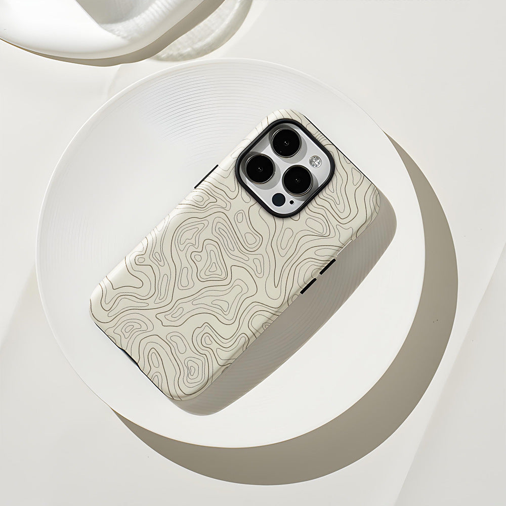 Magsafe Abstract Line Film Phone Case for iPhone