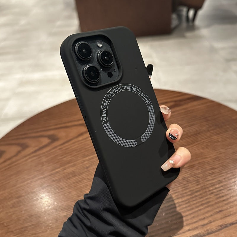 Premium liquid silicone phone case for iPhone