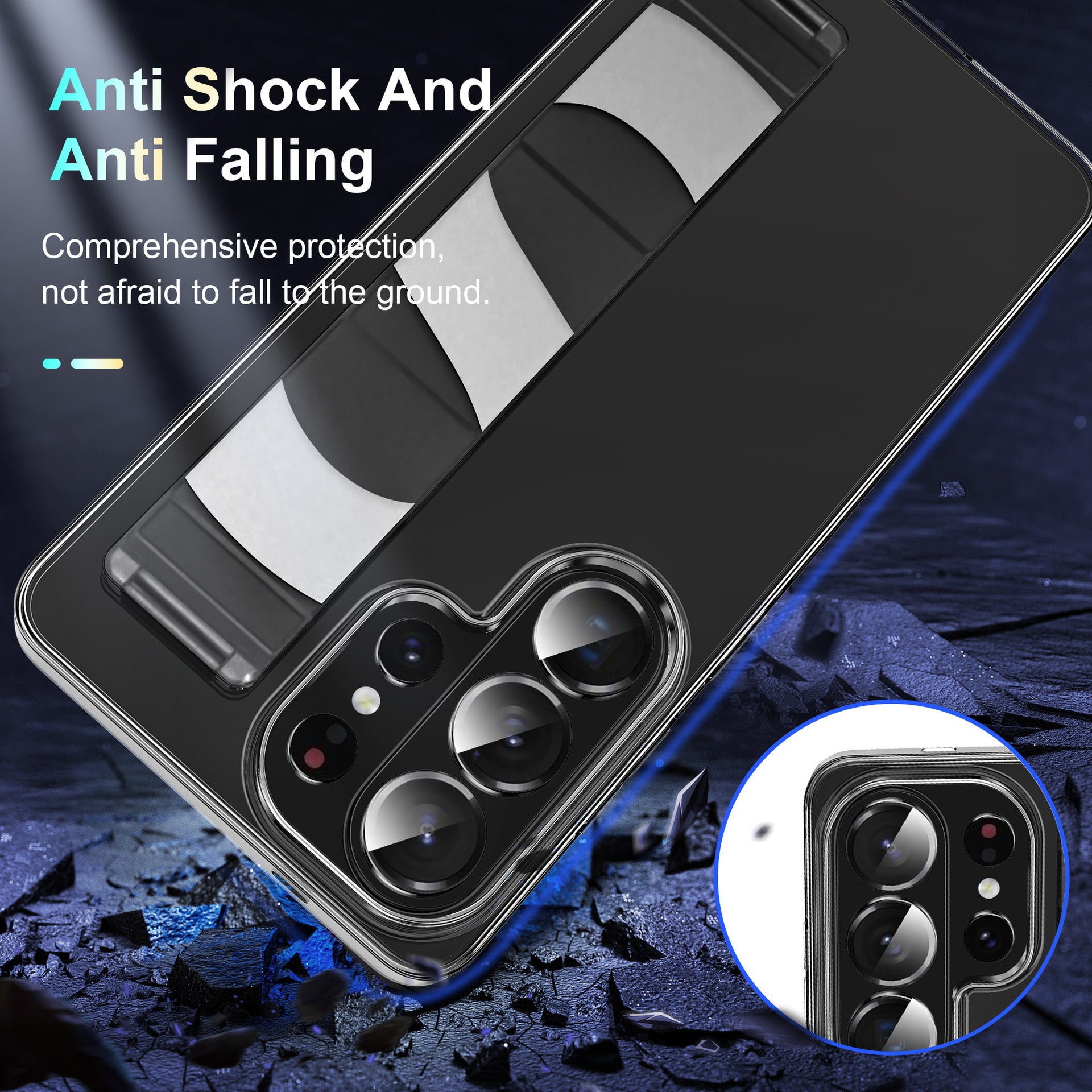 Silicone wristband phone case for Samsung