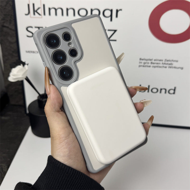 Full-coverage shockproof frosted magnetic case for Samsung