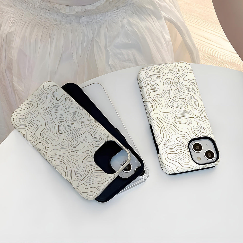 Magsafe Abstract Line Film Phone Case for iPhone