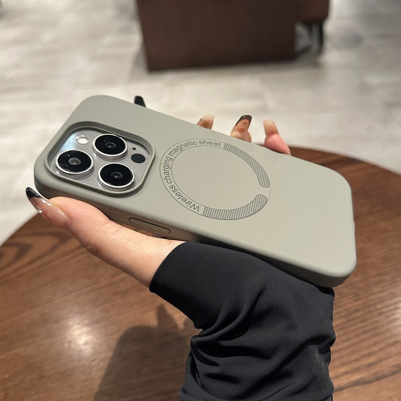 Premium liquid silicone phone case for iPhone