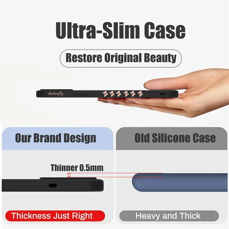 Colorful Butterfly Phone Case for iPhone